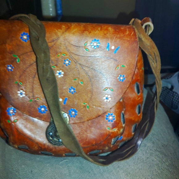 Vintage 1970s hand bag - Picture 1 of 3